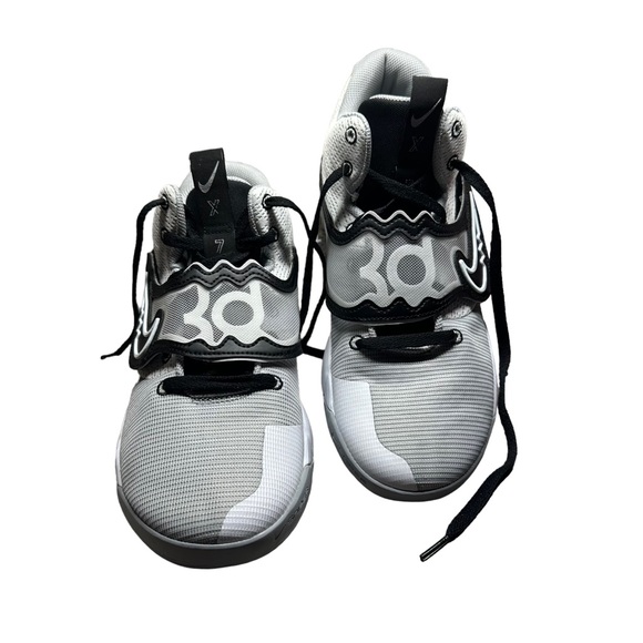 NIKE KD Trey 5 X Basketball Shoes Size 11 Wolf Grey White Black - Picture 1 of 10